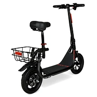 Hyper 36V Skute Commute, 12" Seated Electric Scooter w/Basket, 250W Motor, "36 V Commute<br>E-Scooter"