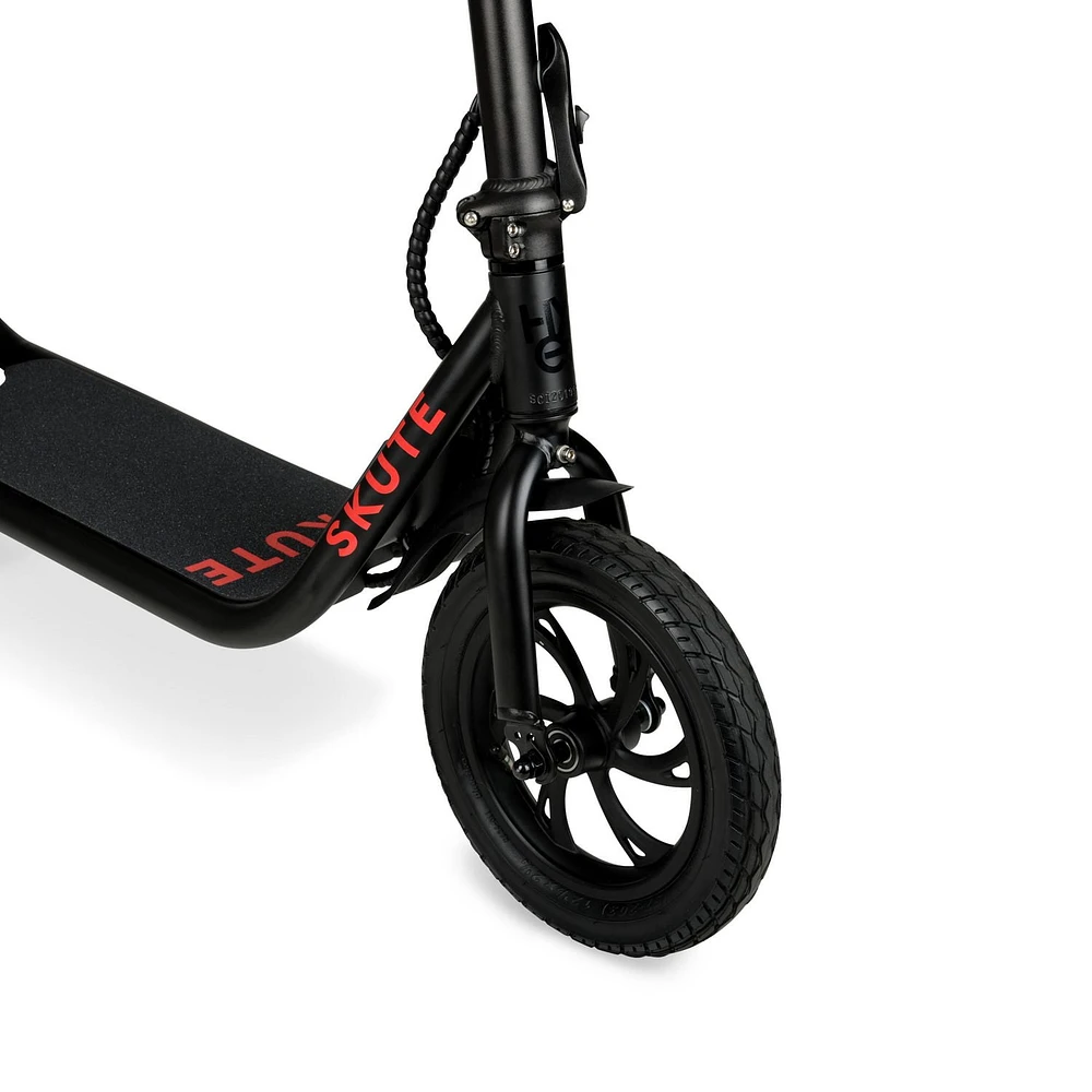 Hyper 36V Skute Commute, 12" Seated Electric Scooter w/Basket, 250W Motor, "36 V Commute<br>E-Scooter"