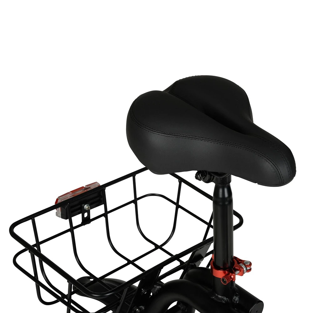 Hyper 36V Skute Commute, 12" Seated Electric Scooter w/Basket, 250W Motor, "36 V Commute<br>E-Scooter"