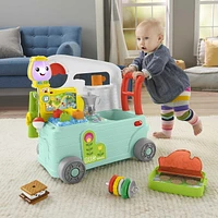 ​​Fisher-Price Laugh & Learn 3-in-1 On-the-Go Camper - English & French Edition