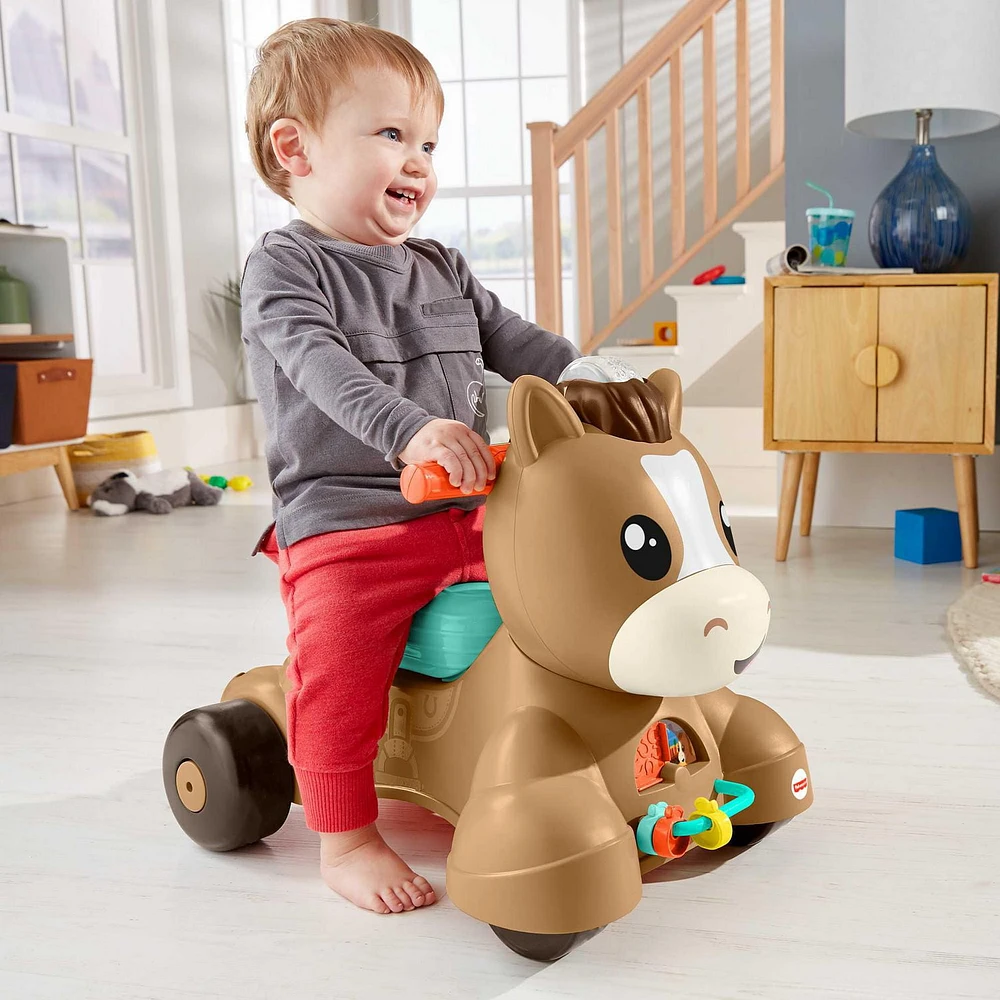 Fisher-Price Walk, Bounce & Ride Pony - English & French Version