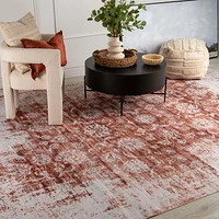 Rug Branch Emir Collection Traditional Oriental Distressed Water-Repellent Area Rug