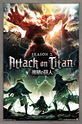 Attack on Titan - Season 2 Teaser One Sheet Wall Poster