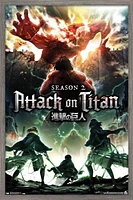 Attack on Titan - Season 2 Teaser One Sheet Wall Poster