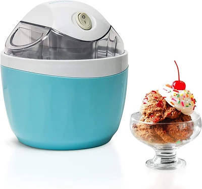 Nostalgia 1-Quart Electric Ice Cream Maker, Ice Cream Maker