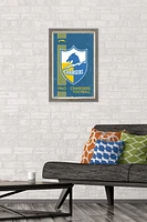 NFL Los Angeles Chargers - Retro Logo 17 Wall Poster