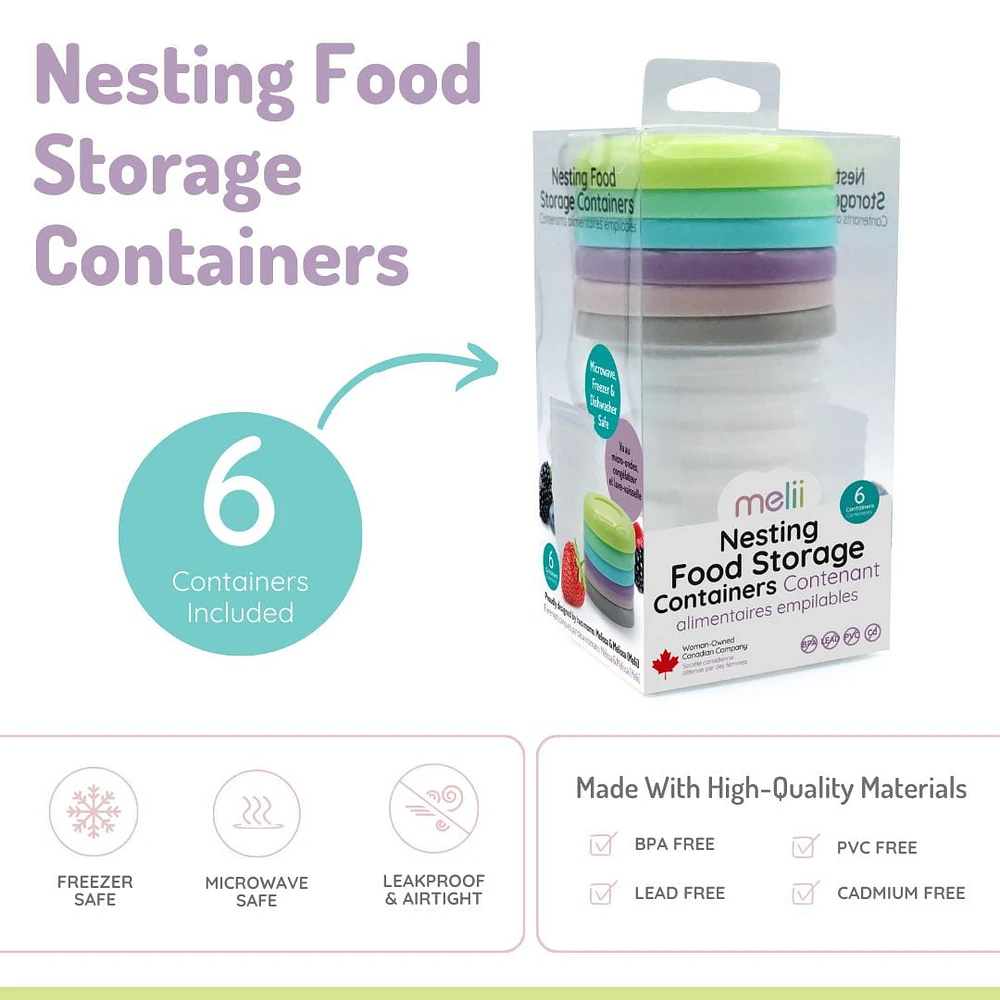 Nesting Food Storage Containers