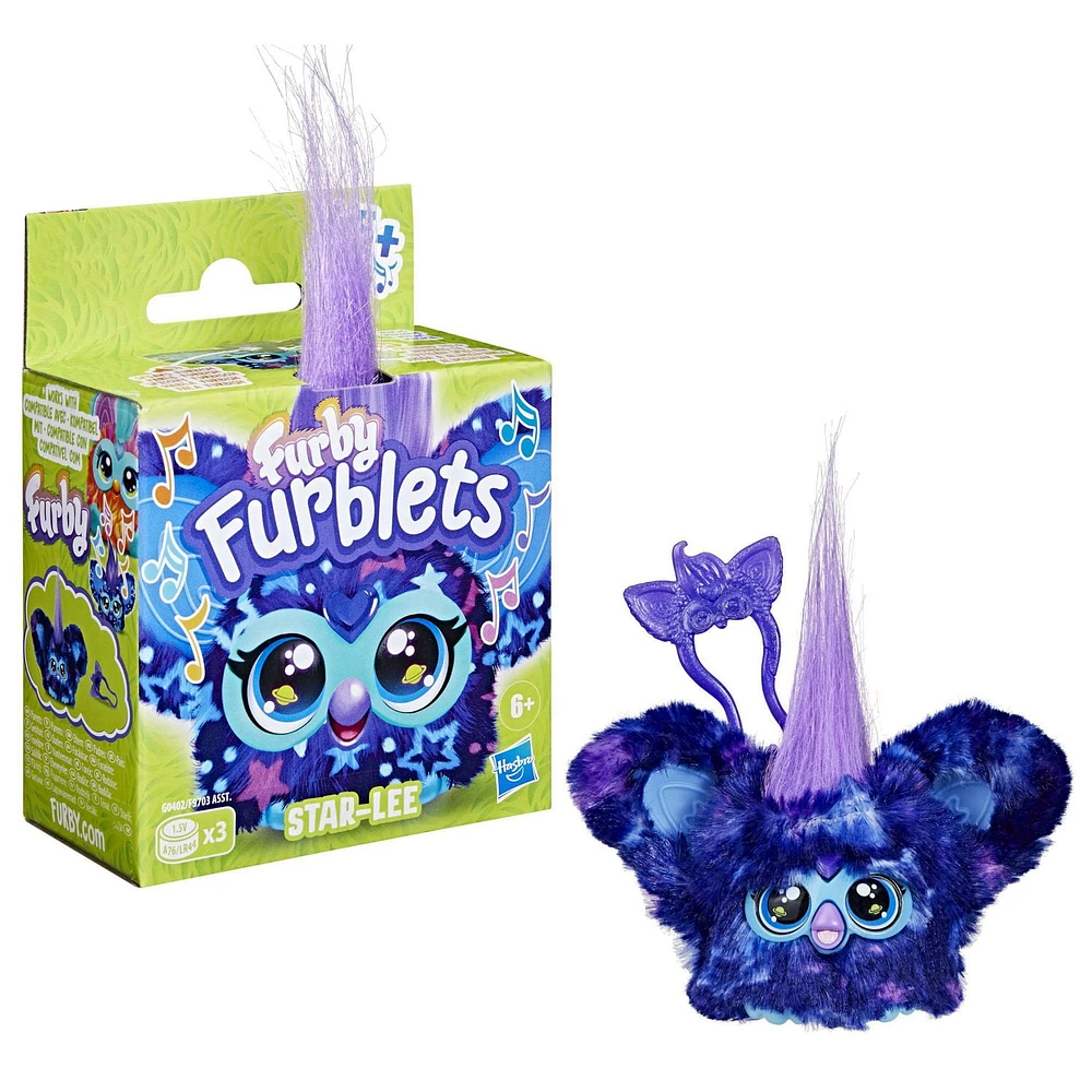 Furby Furblets Star-Lee Mini Electronic Plush Toy