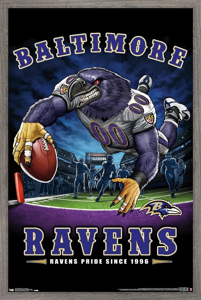 NFL Baltimore Ravens - End Zone 17 Wall Poster