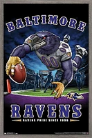 NFL Baltimore Ravens - End Zone 17 Wall Poster