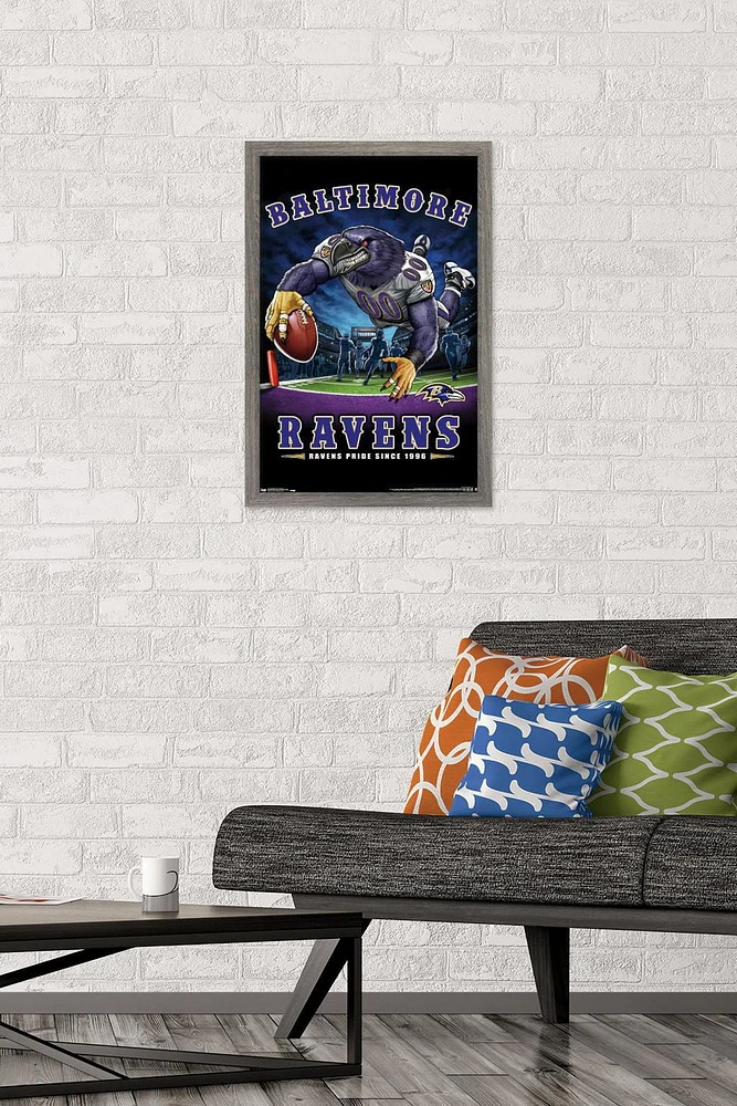 NFL Baltimore Ravens - End Zone 17 Wall Poster