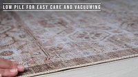 Rug Branch Emir Collection Traditional Oriental Water-Repellent Area