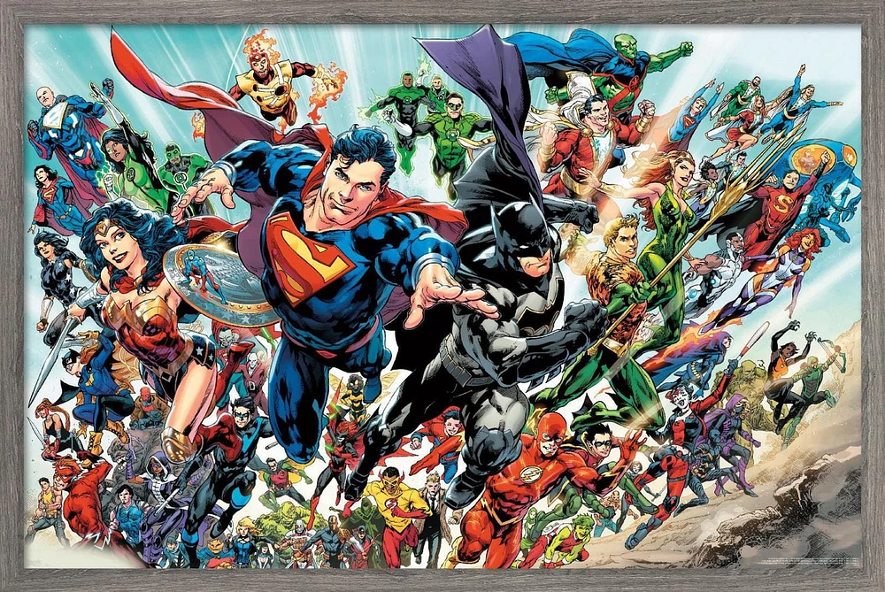 DC Comics - Justice League Rebirth Group Wall Poster