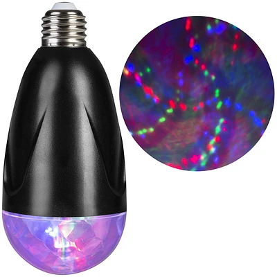 Lightshow Projection Light Bulb-Spirals (RGB)