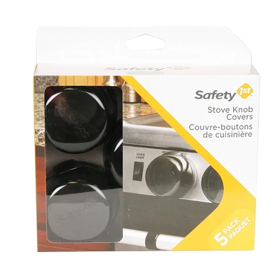Safety 1st Stainless Steel Stove Knob Covers 5 Pk