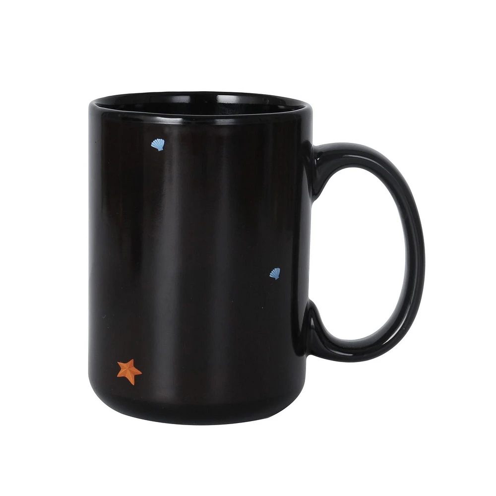 HOLIDAY TIME 14.88 OZ STONEWARE MUG<br>HEAT ACTIVE CHANGE PATTERN