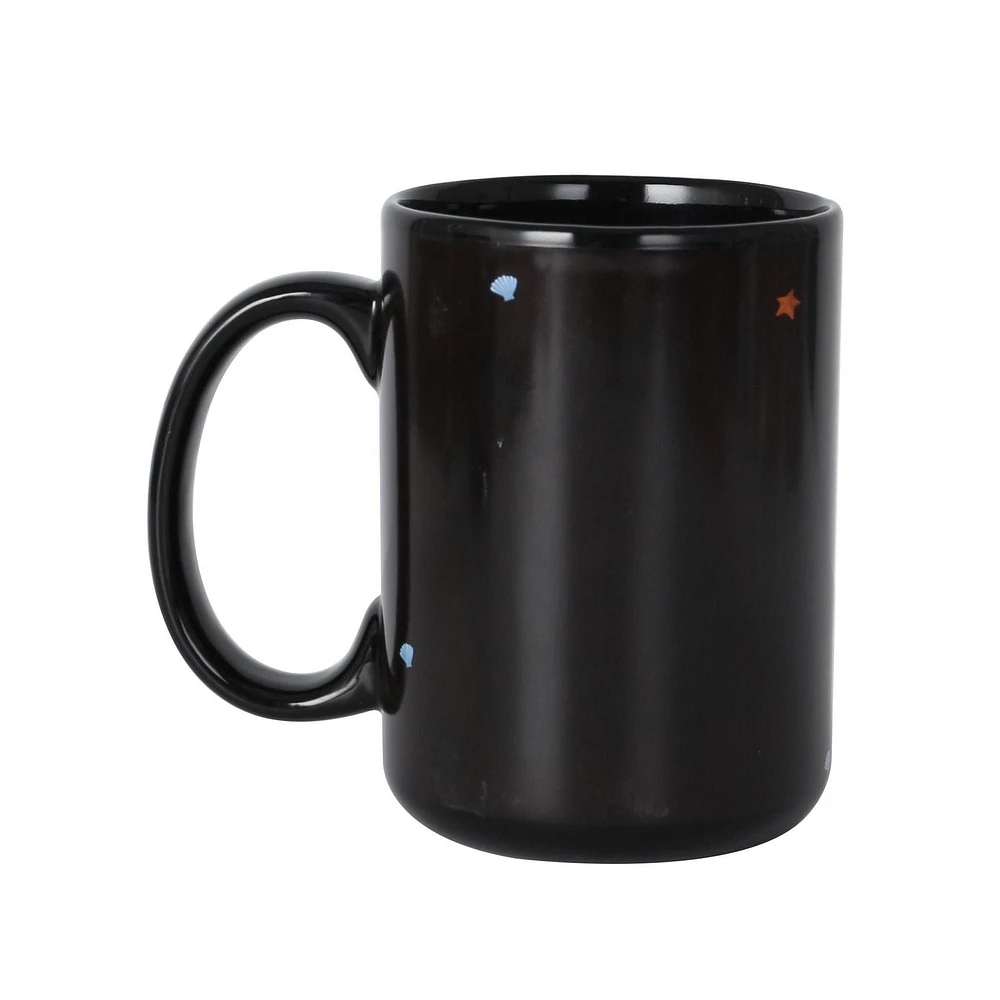 HOLIDAY TIME 14.88 OZ STONEWARE MUG<br>HEAT ACTIVE CHANGE PATTERN