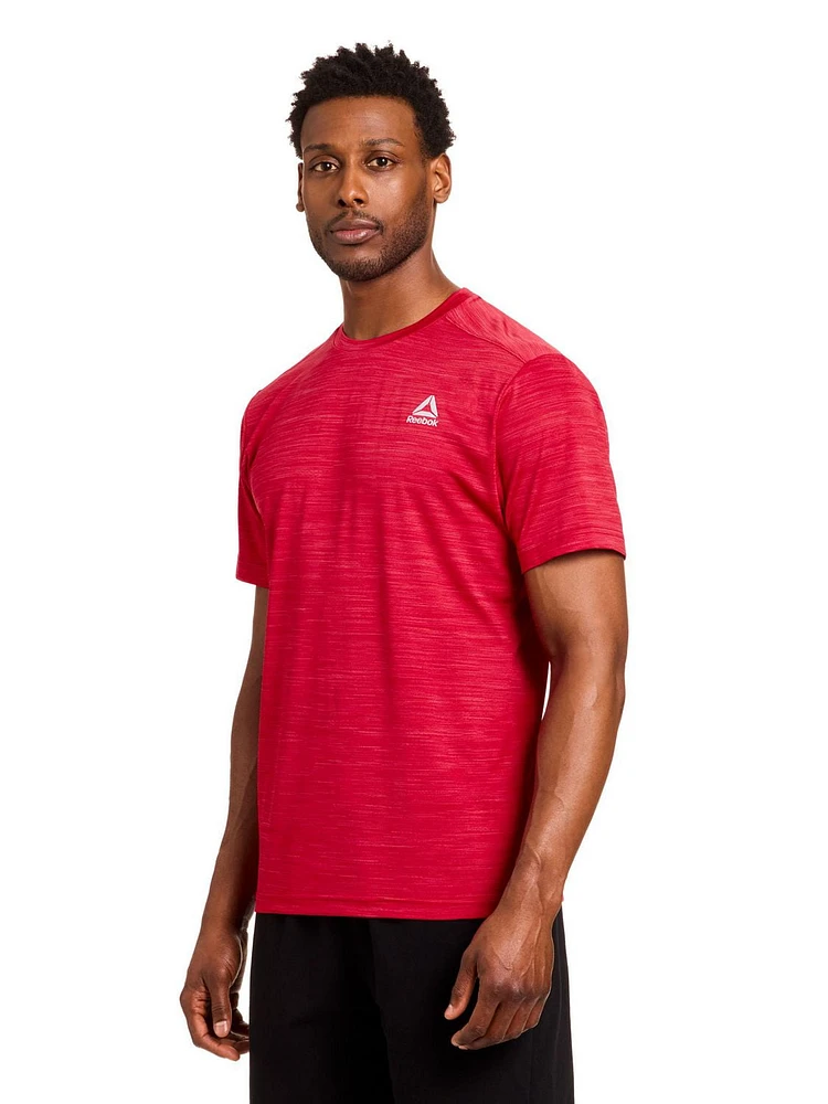 Reebok Men's Stride Performance Short Sleeve Tee, Sizes S-2XL