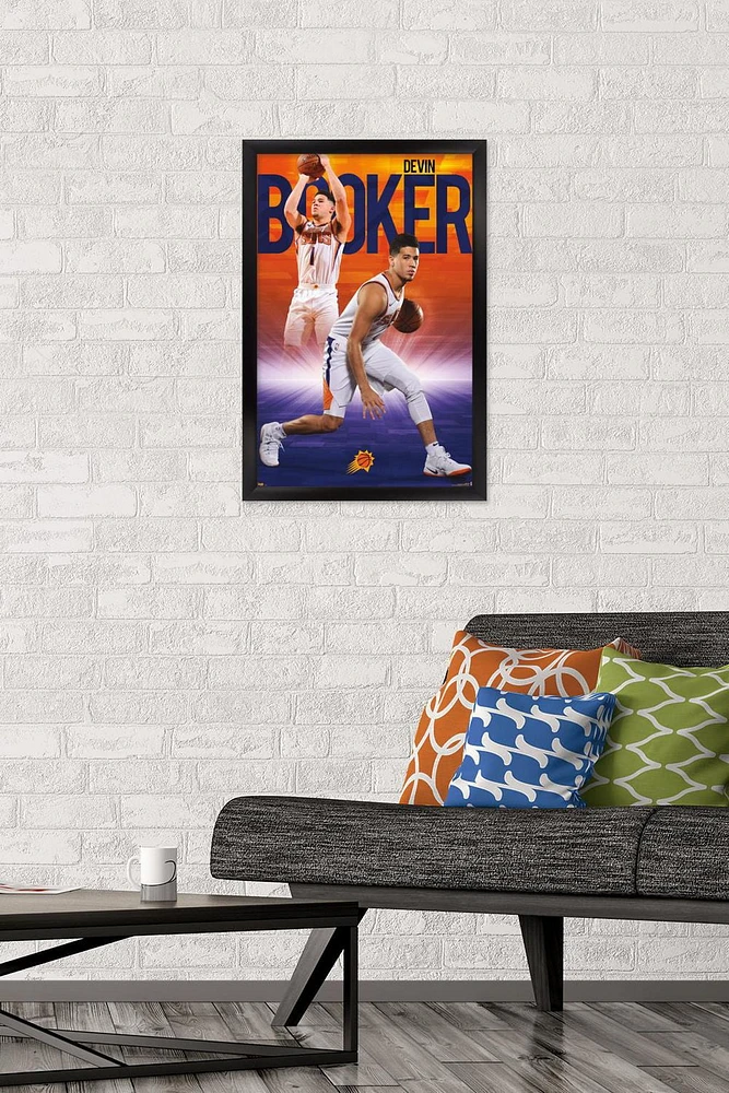 NBA Phoenix Suns - Devin Booker 18 Wall Poster