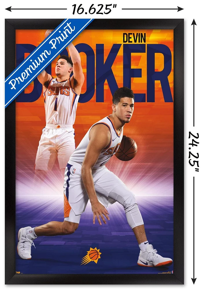 NBA Phoenix Suns - Devin Booker 18 Wall Poster