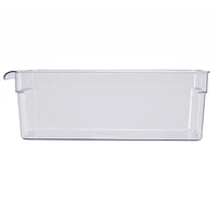 Mainstays Large Fridge Organizer, Clear Fridge Storage Bin - Large