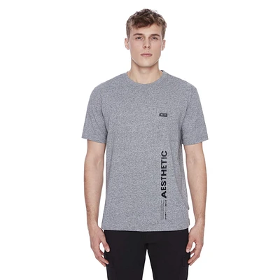 Tee-shirt manches courtes Dark Black