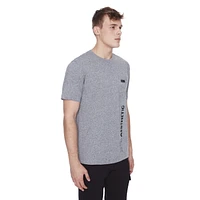 Dark Black Men's Short-Sleeve T-Shirt