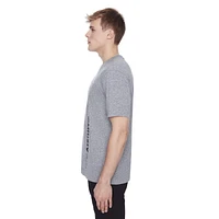 Dark Black Men's Short-Sleeve T-Shirt