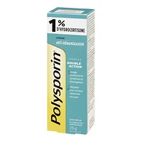 Polysporin 1% Hydrocortisone Anti Itch Cream, 28 g