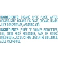 GERBER Organic Purée, Apple Kale Fig, Baby Food, 128 ml, 128 ML