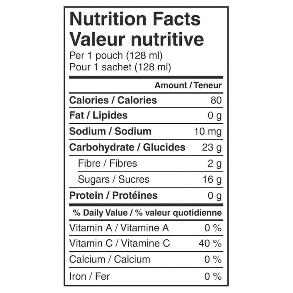 GERBER Organic Purée, Mango Apple Pear, Baby Food, 128 ml, 128 ML