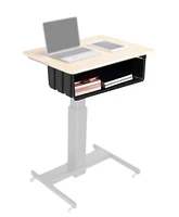 Rocelco Book Box for 28" Height Adjustable Mobile School Standing Desk