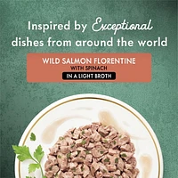 Fancy Feast Medleys Saumon Sauvage à la Florentine, Nourriture Humide pour Chats 85 g 85 g
