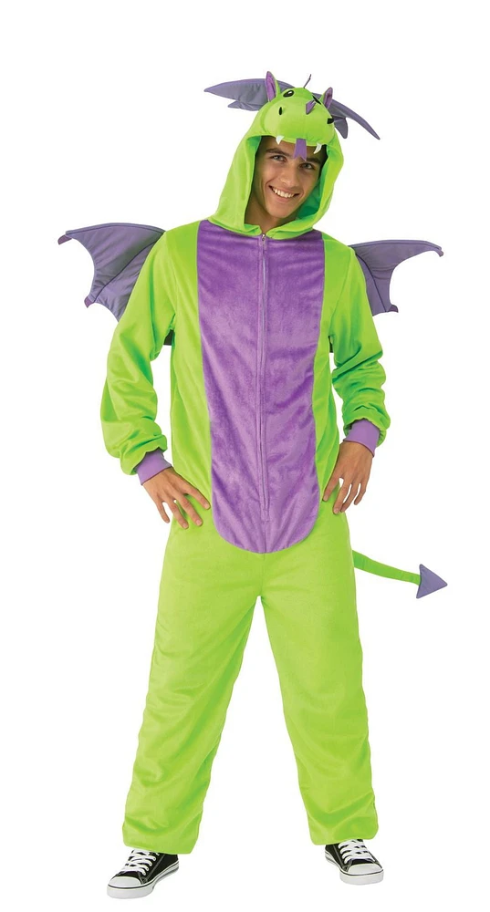 Green Dragon Onesie Adult Costume