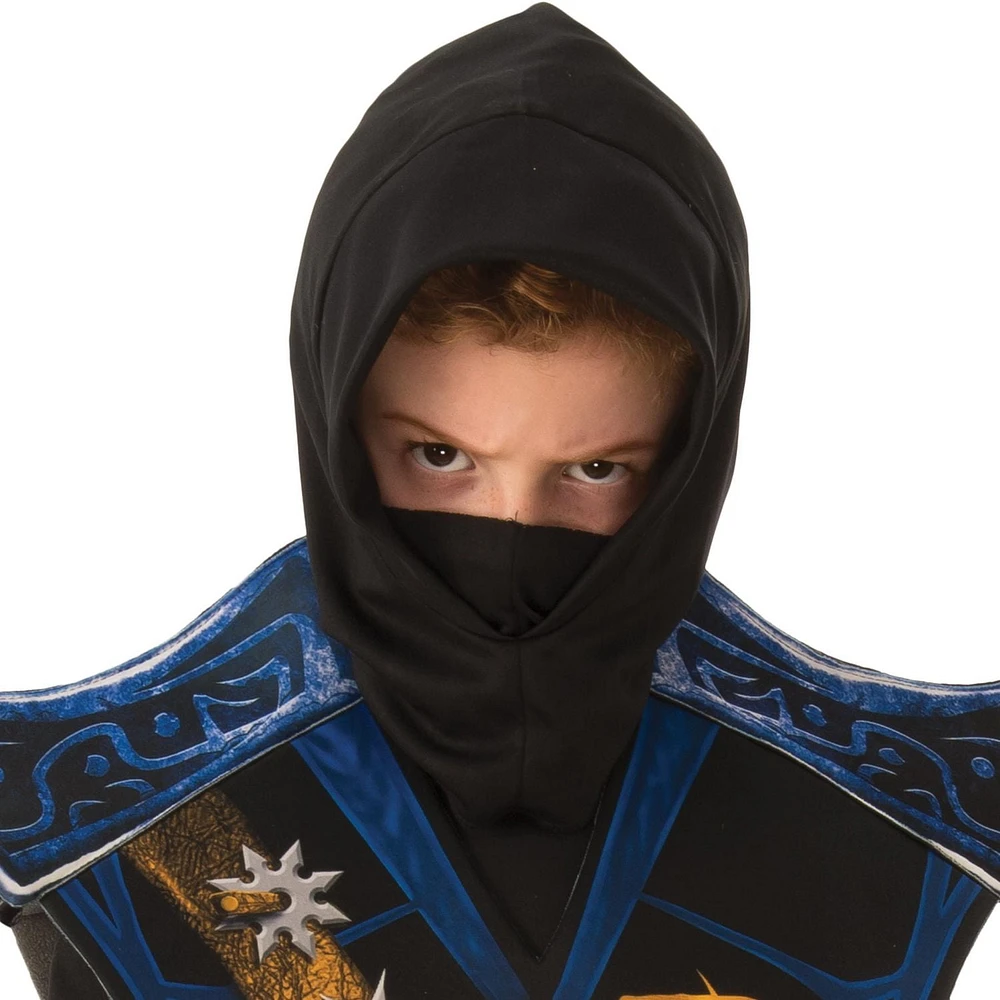 Boys' Blue Battle Ninja Child Costume