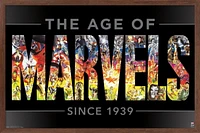 Marvel Comics - 80th Anniversary Age of Marvels Wall Poster, 22.375" x 34"