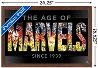 Marvel Comics - 80th Anniversary Age of Marvels Wall Poster, 22.375" x 34"