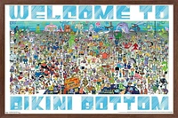 Nickelodeon Spongebob - Every Character Ever 19 Wall Poster, 22.375" x 34"