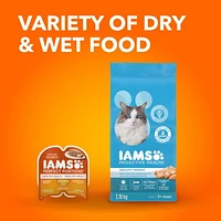 Nourriture sèche pour chats adultes IAMS PROACTIVE HEALTH Poids santé avec poulet 1,59 - 7,26 kg