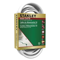 Stanley Power Cord 50', 50ft 16/3 Outdoor Extension Cord