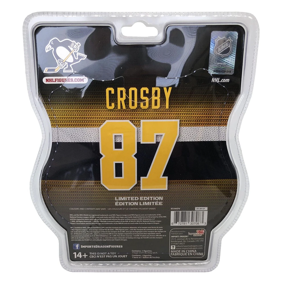 NHL Figures  - Sidney Crosby - Pittsburgh Penguins - 6 Inch Figure