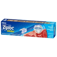 Ziploc® Slider Freezer Bags with Power Seal Technology, Large, 10 Bags