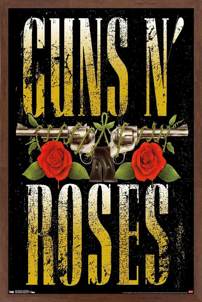 Guns N' Roses - Stacked Logo Wall Poster