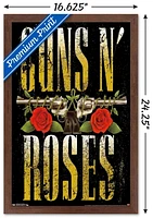 Guns N' Roses - Stacked Logo Wall Poster