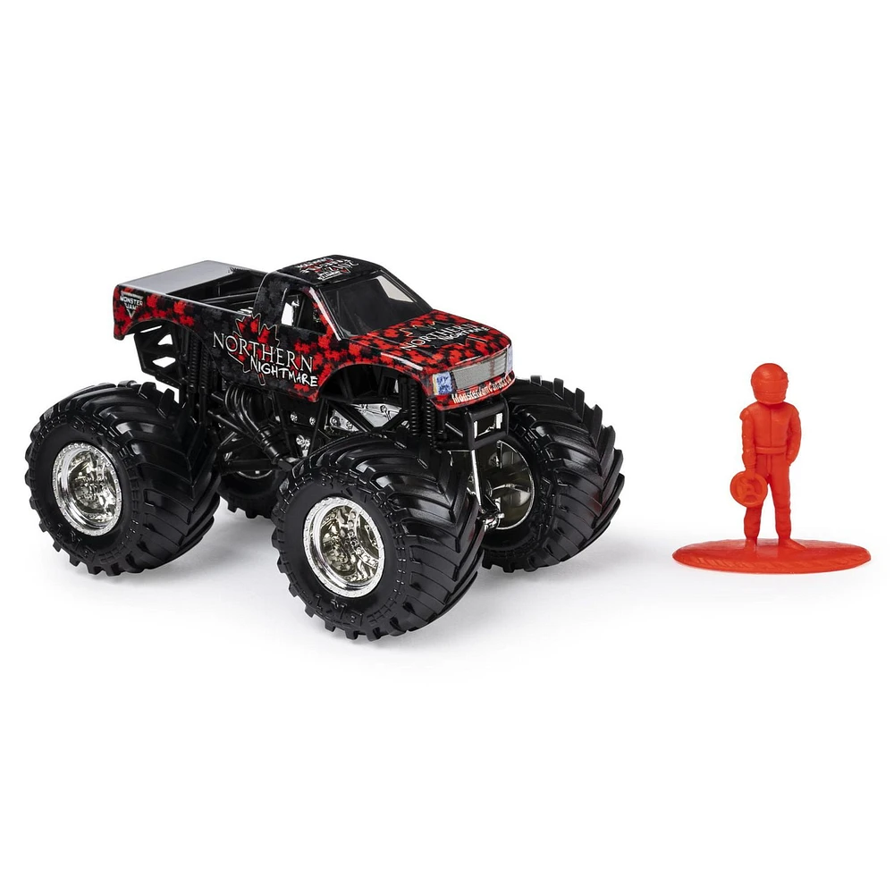 Monster Jam, Official Northern Nightmare 1:64 Scale Die-Cast Vehicle, Legacy Trucks Series