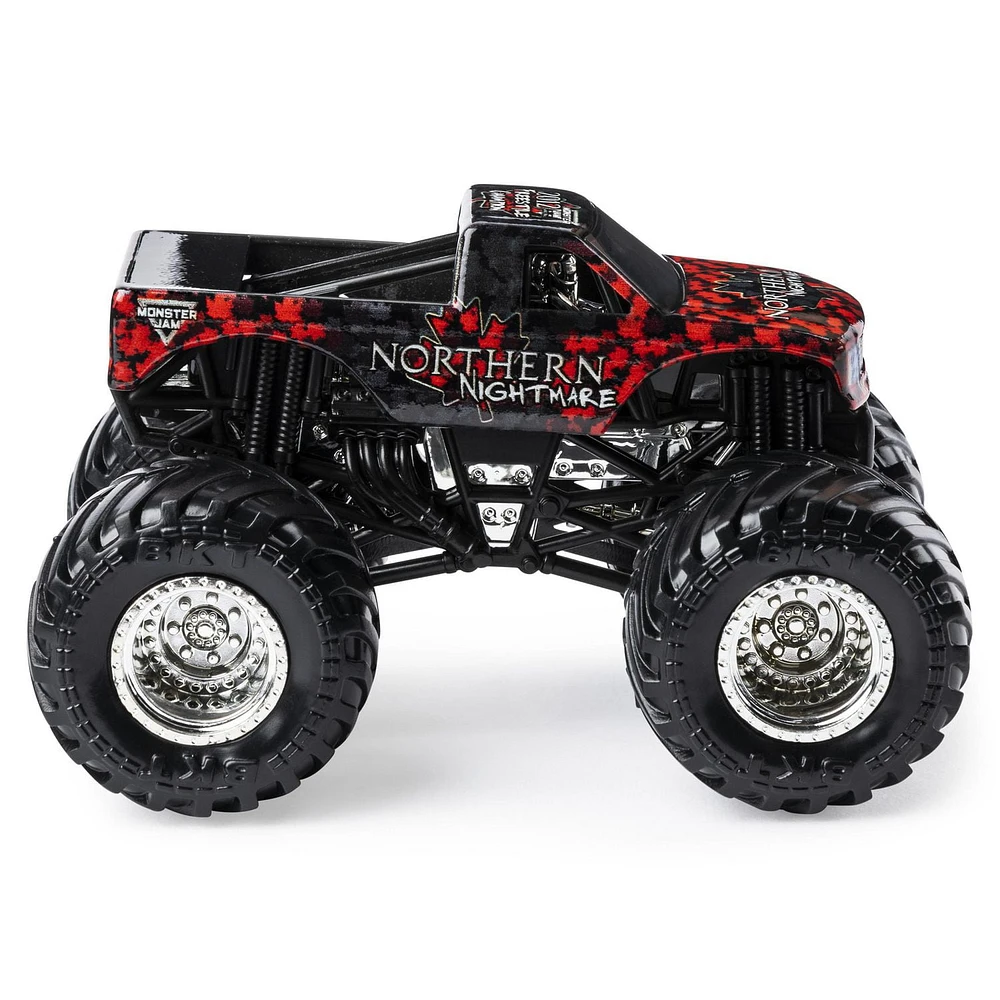 Monster Jam, Official Northern Nightmare 1:64 Scale Die-Cast Vehicle, Legacy Trucks Series