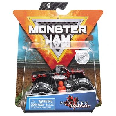 Monster Jam, Official Northern Nightmare 1:64 Scale Die-Cast Vehicle, Legacy Trucks Series