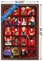 Dragon Ball Z - Anniversary Wall Poster, 14.725" x 22.375" Framed