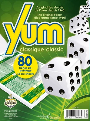 Editions Gladius Yum Classic Score Sheet Pad, For your Yum Classic, 80 sheets