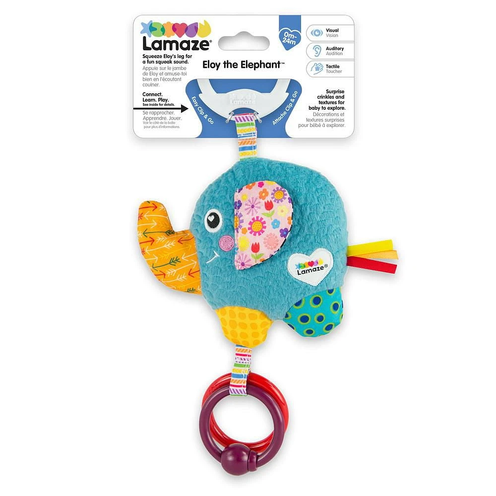 Lamaze Eloy the Elephant™ Clip & Go